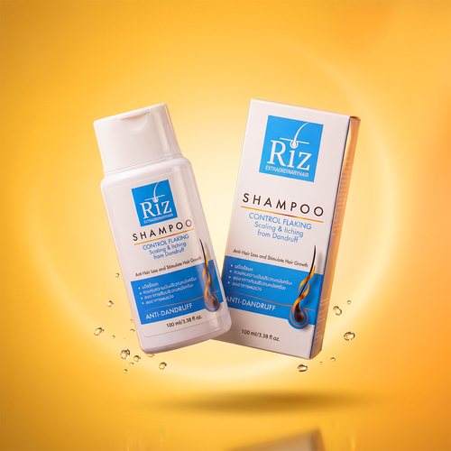 Riz anti dandruff shampoo Thailand original pack with Zinc Pyrithione formula