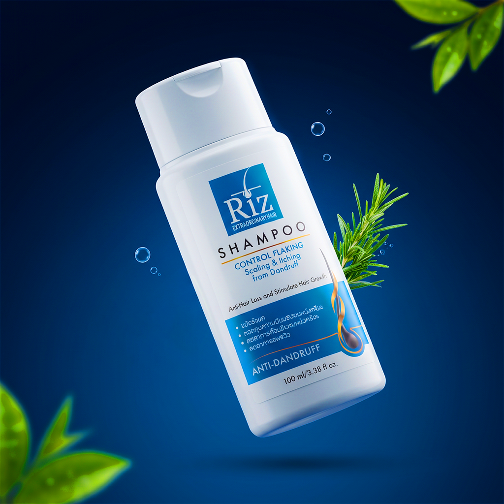 Riz dandruff shampoo ingredients and product label details